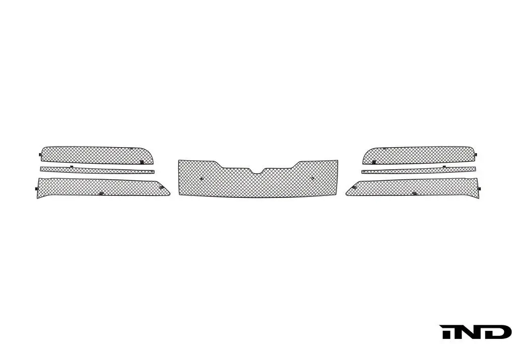 Zunsport Porsche Carrera 992.2 Front Lower Grille Set 1