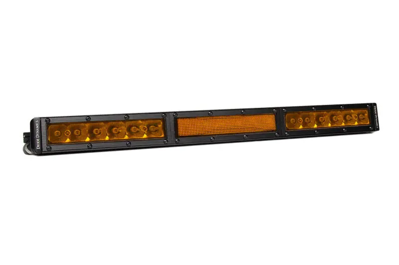 Diode Dynamics Single-Row 18-Inch Amber Led Light Bar – Combo Beam, Stage Series 1