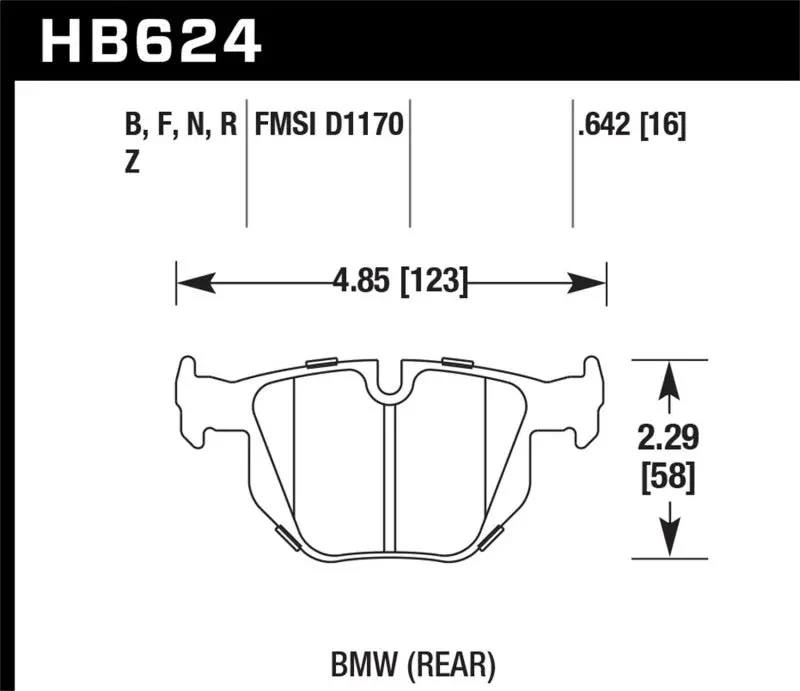 Hawk Dtc-60 High-Performance Motorsports Brake Pads 1