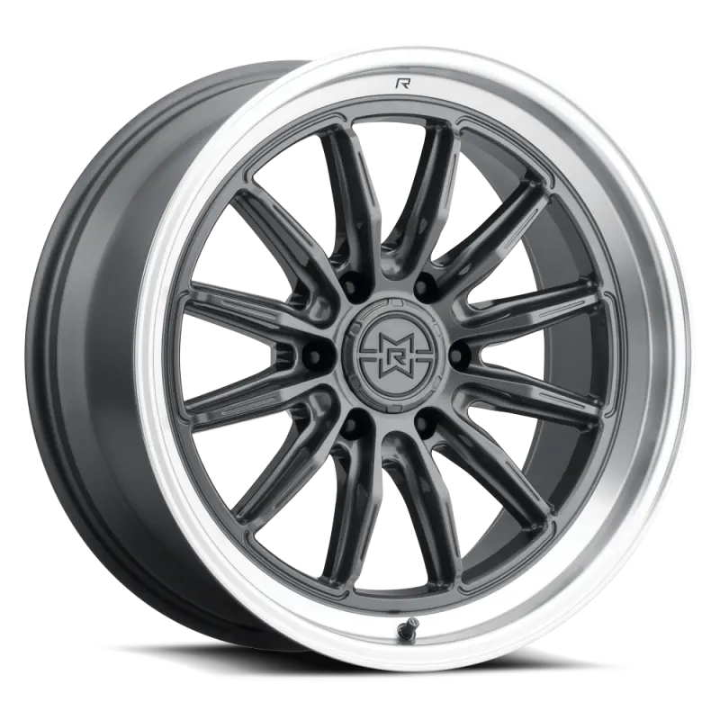 Method Raised Mr803 20X12 / 8X180 Bp / -40Mm Offset / 124.1Mm Bore - Gloss Titanium Wheel 1