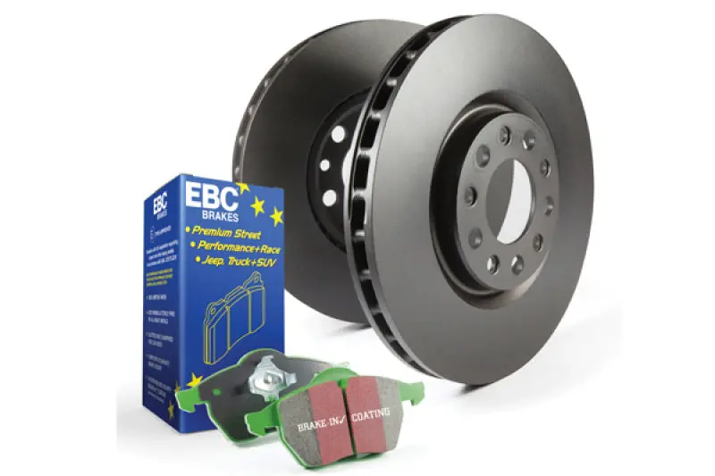 Ebc Greenstuff Brake Pad And Rk Rotor Kit — Performance Street Package 1