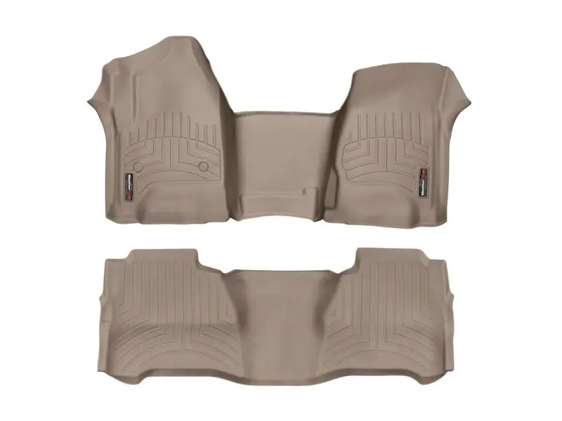 Weathertech Front Floorliner In Tan — Custom-Fit All-Weather Interior Protection 1