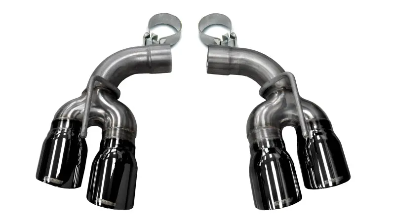 Corsa 2017 Chevy Camaro Zl1 2.75In Inlet / 4.0In Outlet Black Pvd Tip Kit (For Corsa Exhaust Only) 1
