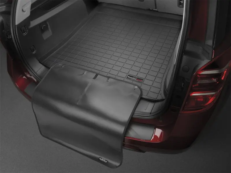 Weathertech Cargo Liner With Bumper Protector — Cocoa Color For 2024 Lincoln Nautilus 1