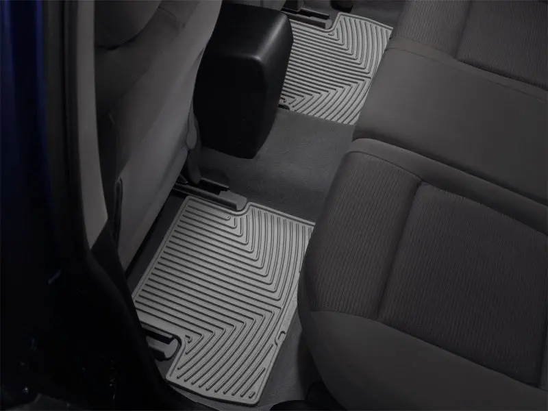 Weathertech Rear Rubber Floor Mats – Grey, Fits 1996 Gmc Rally Van 1