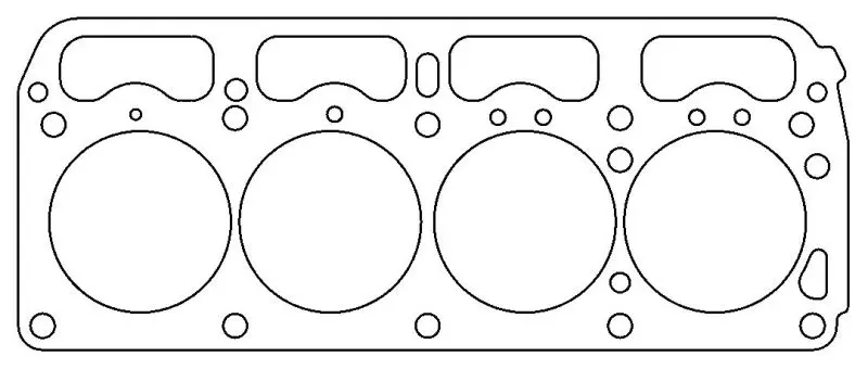 Cometic Copper Head Gasket For Toyota 3K/4K Engines – 84Mm Bore, 0.043" Thickness 1