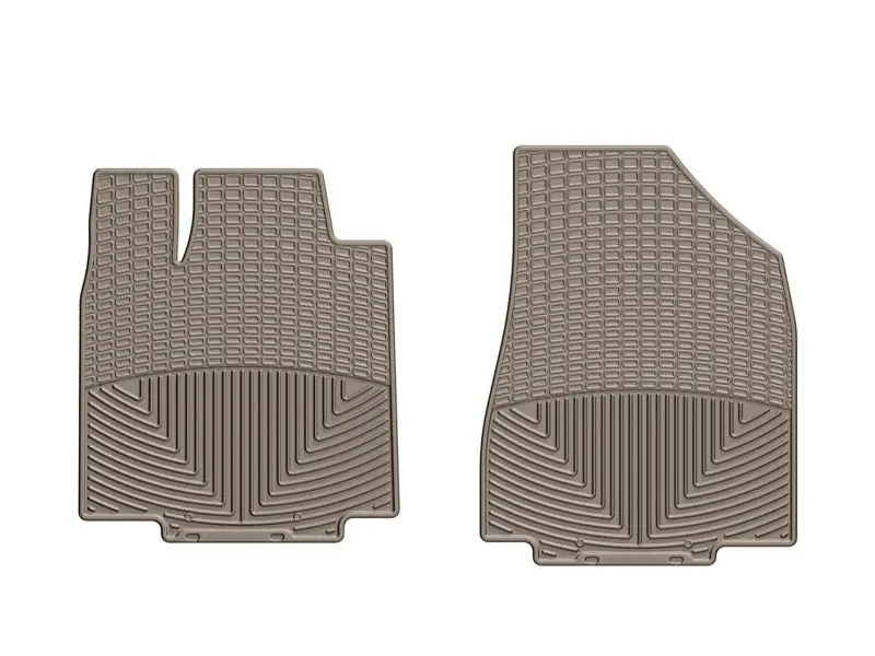 Weathertech Front Rubber Floor Mats – Tan, Fits 2013+ Toyota Rav4 1