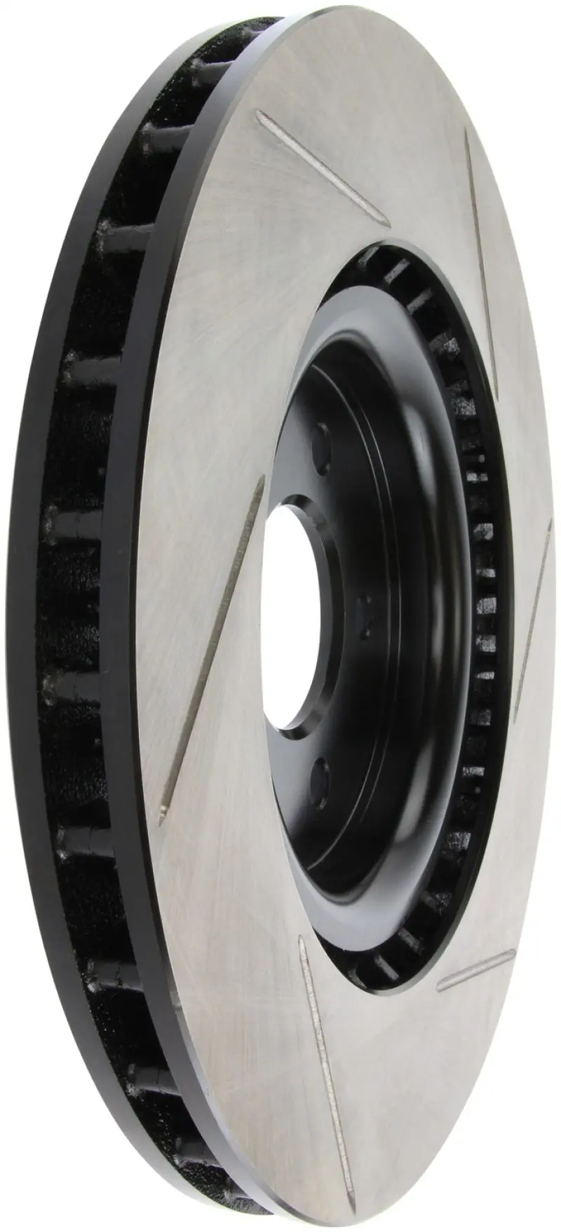 Stoptech Power Slot Slotted Front Right Brake Rotor For 2007–2010 Ford Mustang Shelby Gt500 1