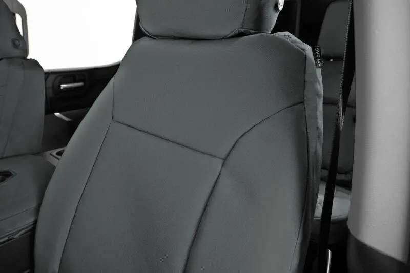 Covercraft Endura Precisionfit Front-Row Seat Covers For 2020–2024 Toyota Highlander – Charcoal/Charcoal 1