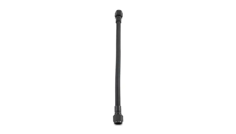 Vibrant Ptfe Braided Hose Assembly – 12" Length With 10An Female Fittings (Straight-To-Straight) 1