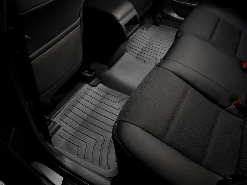 Wt Floorliner Rear Cargo Mat – Black Heavy-Duty Thermoplastic 1
