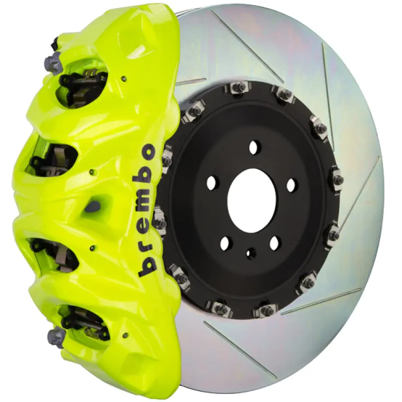Brembo Gt Big Brake Kit For 2015–2018 Bmw M3 (Cc Brake Equipped) – 380X34Mm Slotted Two-Piece Rotors, 6-Piston Calipers 1