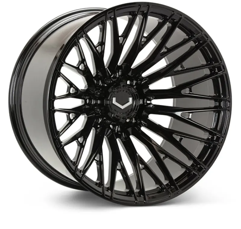 Vossen Vfx-04 24X10 Inch Gloss Black Forged Wheel – 8X170 Bolt Circle, +15Mm Offset, Deep Concave Profile 1