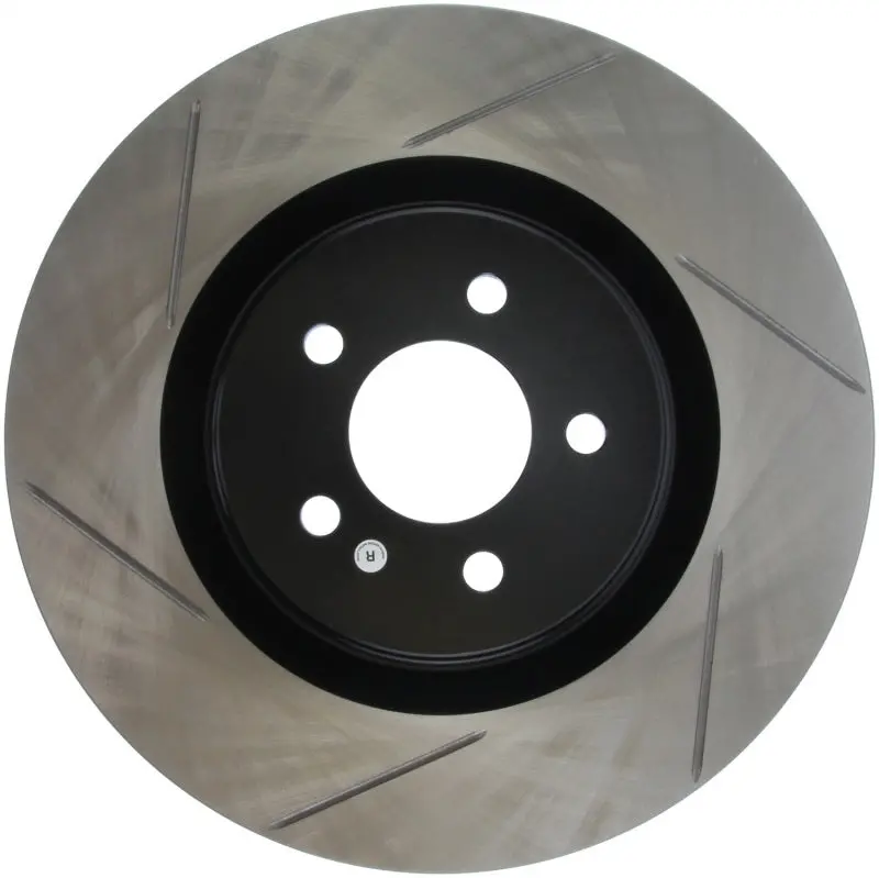 Stoptech Power Slot Slotted Front Right Brake Rotor For 2007–2010 Ford Mustang Shelby Gt500 2