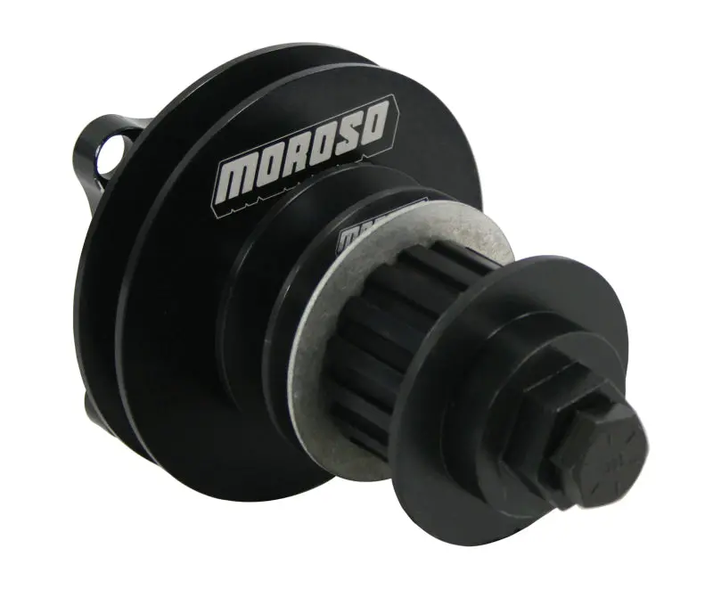 Moroso Dry Sump & Vacuum Pump Drive Kit For Ford Small Block – Flange Mount With Pulleys 1