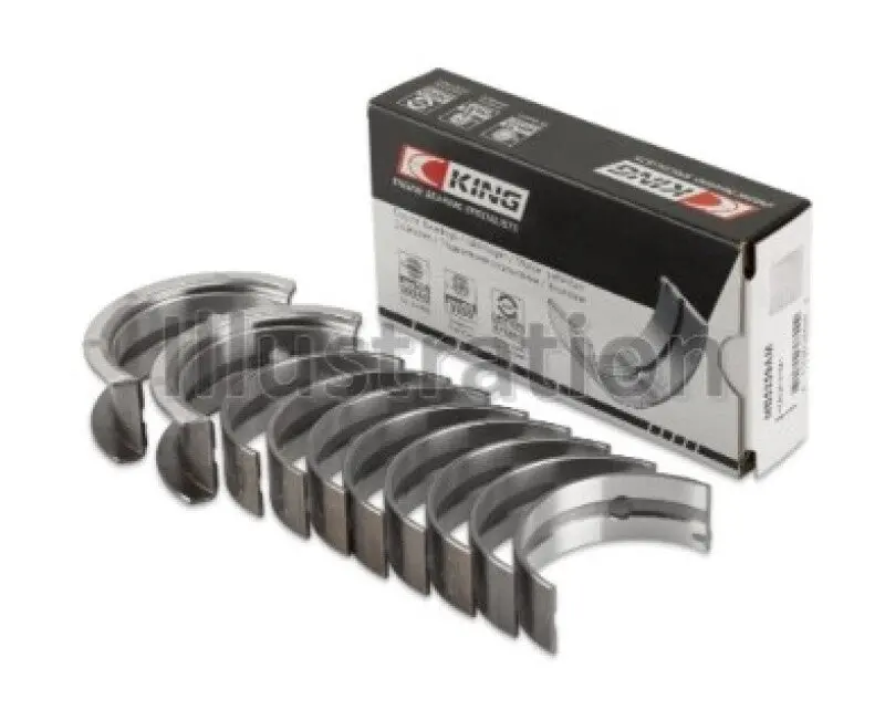 King Engine Bearings Datsun A12/(Size +0.50Mm) Main Bearing Set 1