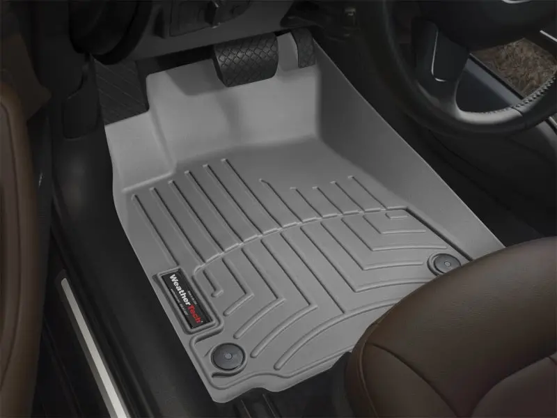 Weathertech 07+ Volvo S80 Front Floorliner - Grey 1