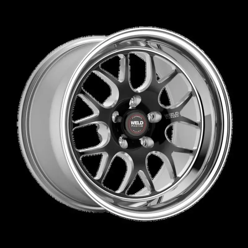 Weld S77 Black Flow-Formed Wheel – 17X9, 5X112, Et30, High-Pad Design 1