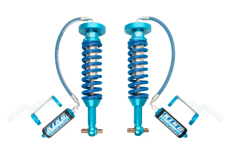 King 2.5-Inch Remote Reservoir Coilover Shocks — Front Pair For 2018+ Ford Expedition 4Wd 1