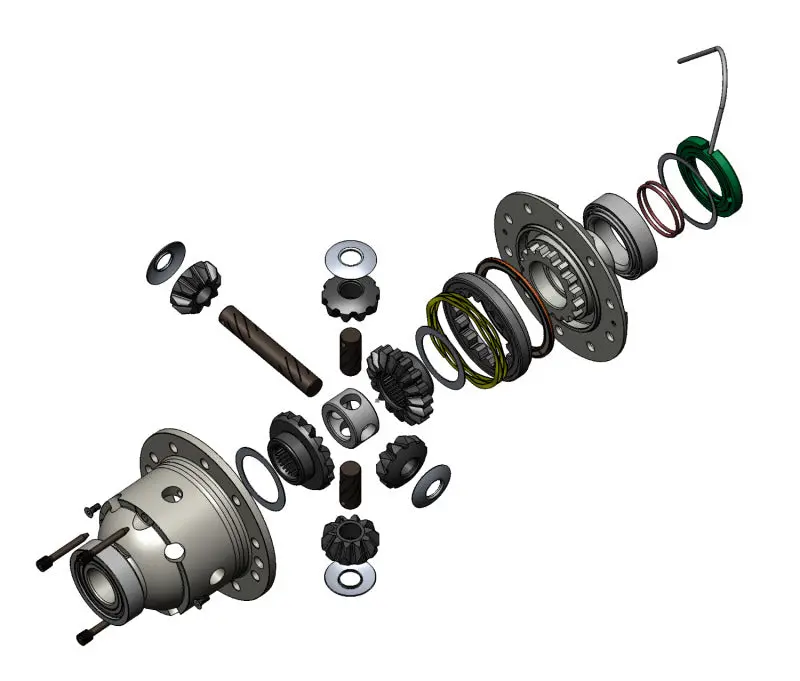 Arb Air Locker Differential – 11.5" Ring Gear, 30-Spline, Aam Housing Compatible 2