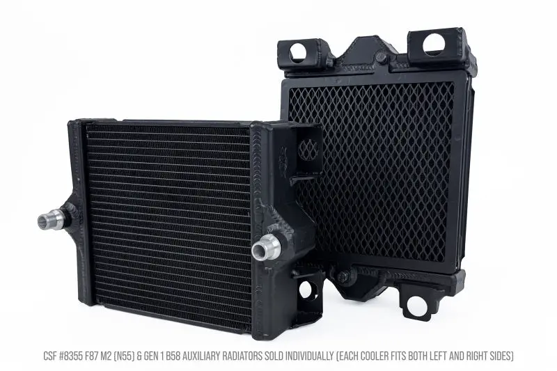 Csf High-Performance Auxiliary Radiator For Bmw F87 M2 & First-Gen B58 Engines 1