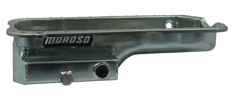 Moroso Baffled Steel Oil Pan For Honda H-Series Engines (2.2L/2.3L) – Extra-Capacity Road Race Design 1