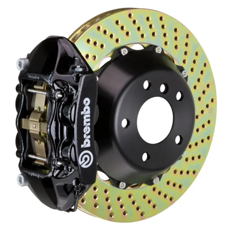 Brembo Gt Big Brake Kit – Rear, 4-Piston Calipers, 380X28Mm Drilled Two-Piece Rotors For 1996–2005 Ferrari 550/575 (Excl. Gtc) 1