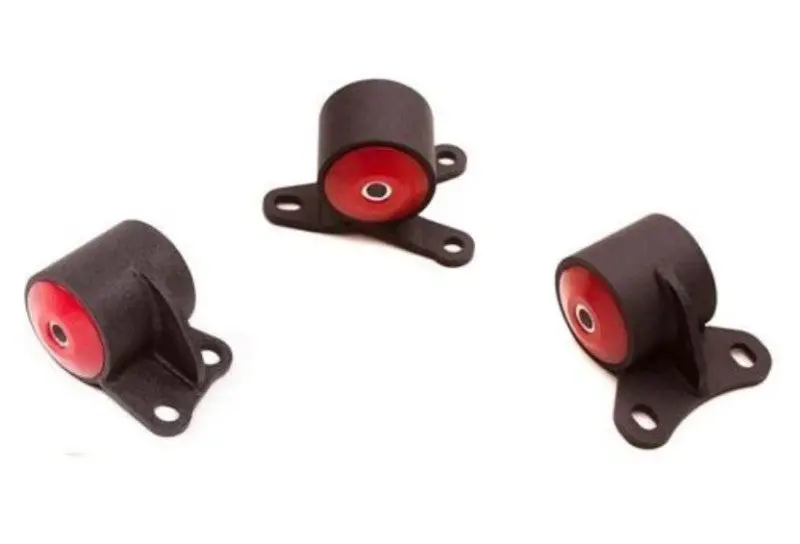 Innovative Motor Mounts For 1994–2001 Acura Integra – Black Steel Brackets With 75A Bushings (Automatic Transmission) 1