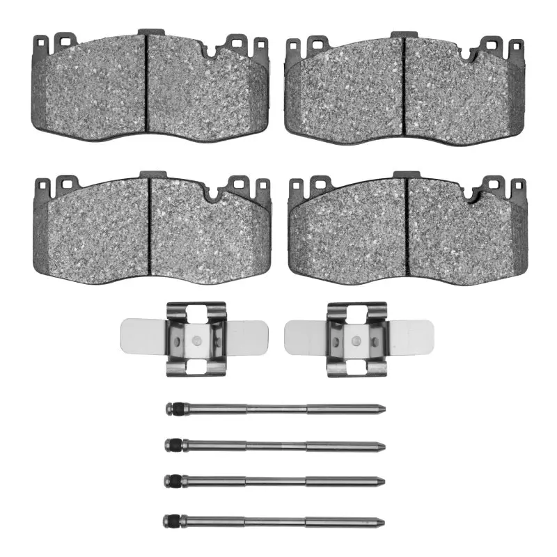 R1 Semi-Metallic Front Brake Pad & Hardware Kit – Designed For 2012–2019 Bmw M5 1