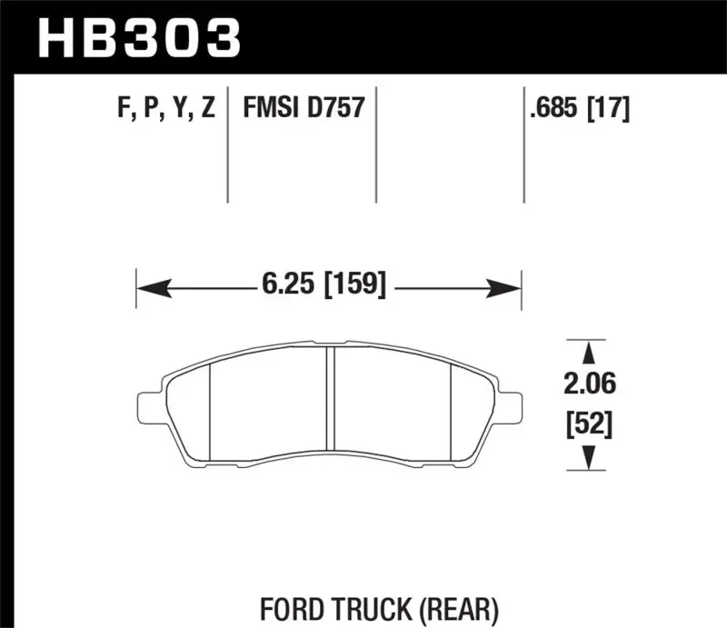 Hawk Superduty Street Brake Pads – High-Torque Friction Compound For Daily & Light Performance Use 1