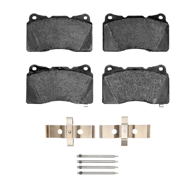 R1 Semi-Metallic Brake Pad Kit – Front & Rear For 2014–2017 Dodge Viper 1