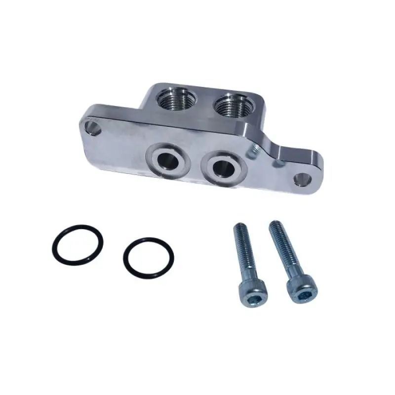 Moroso 90-Degree Remote Oil Filter Adapter For Gm Ls Engines 1