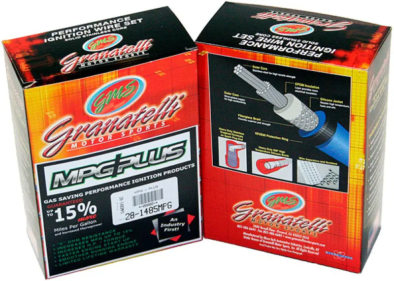 Granatelli Performance Ignition Wire Set For 1983–1987 Renault Encore 1.4L 4-Cylinder 1