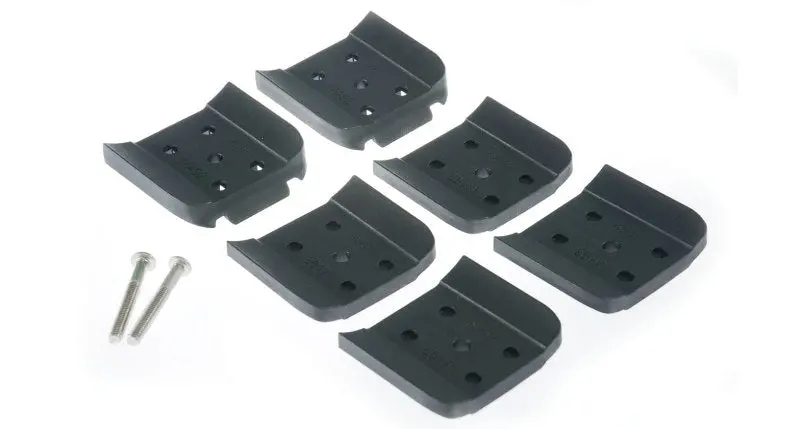 Rhino-Rack 2500 Series 26Mm Leg Spacer Kit – 2 Adapters + 4 Spacers 1