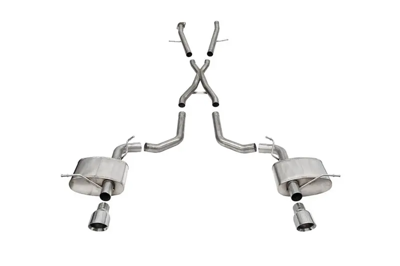Corsa Xtreme Cat-Back Exhaust System For 2021–2022 Dodge Durango Srt Hellcat 1