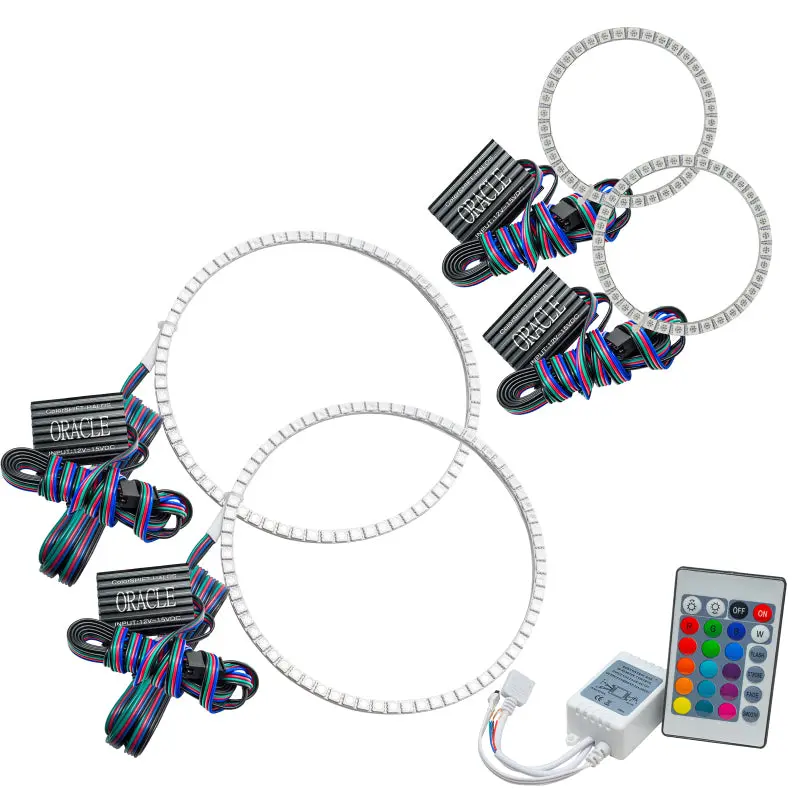 Oracle Colorshift Halo Lighting Kit For 2003–2008 Volvo Xc90 With Simple Controller 1