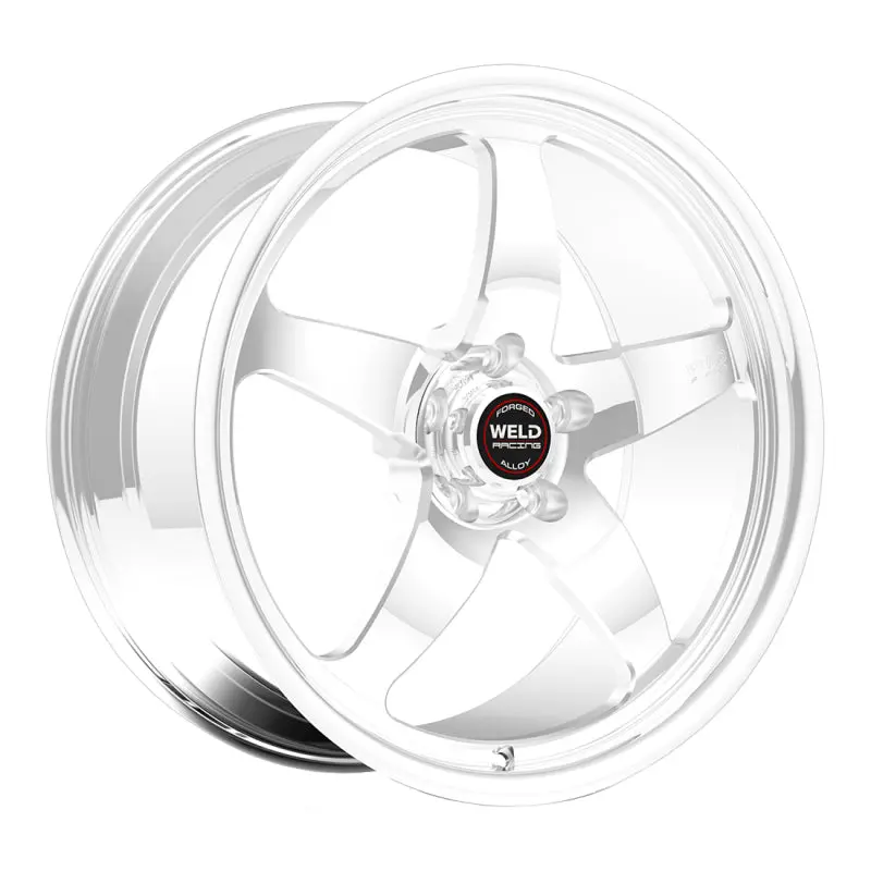 Weld Racing S71 20X9 Inch Polished Aluminum Wheel – 5X115 Bolt Pattern, 5.9-Inch Backspace, Medium Pad Finish 1