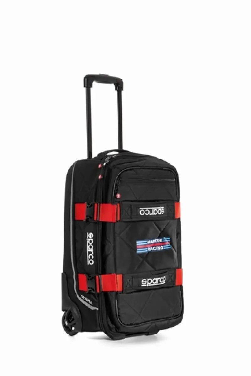 Sparco Martini Racing Travel Bag – Black And Red Colorway 1