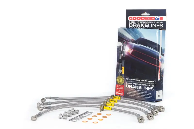 Goodridge Stainless Steel Brake Line Kit For 2004–2008 Acura Tsx 1