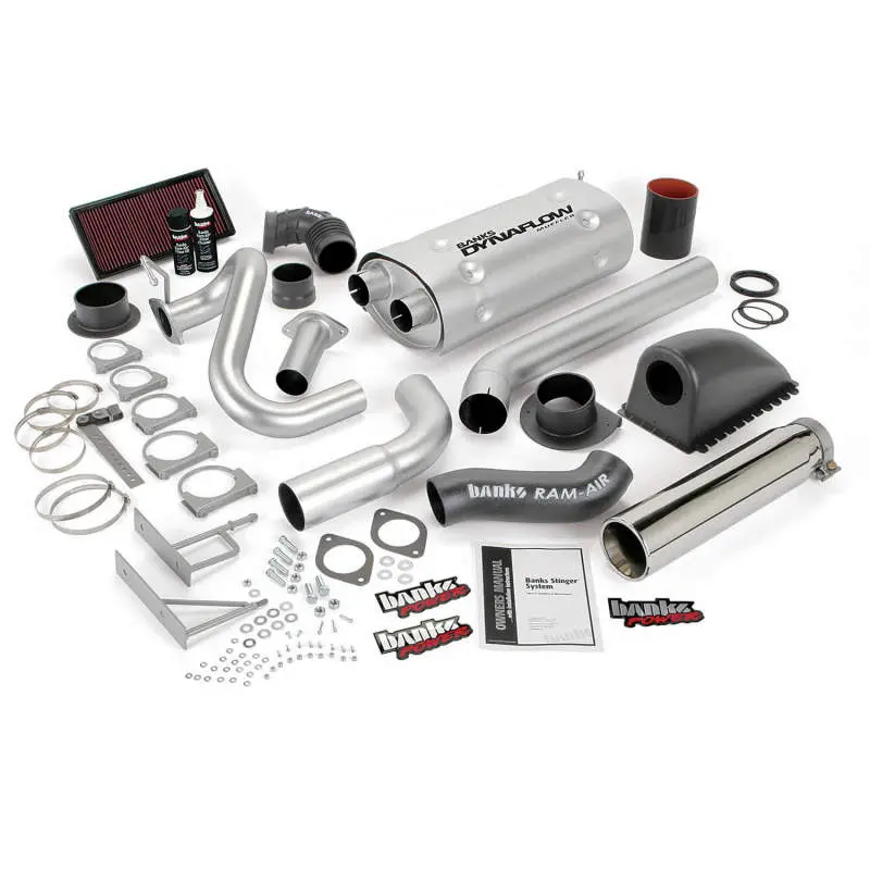 Banks Power Stinger Exhaust System For 2001–2008 Gm 8.1L Gasoline Vortec Engines (L-Exit Configuration) 1