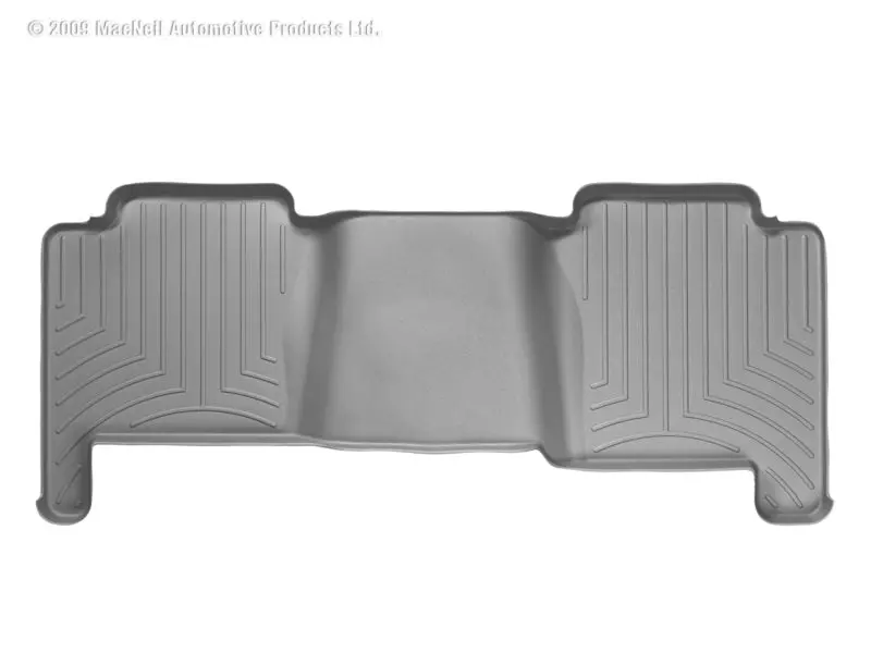 Weathertech Rear Floorliner — Grey, Custom-Fit For 2004–2008 Ford F-150 Supercrew Cab 1