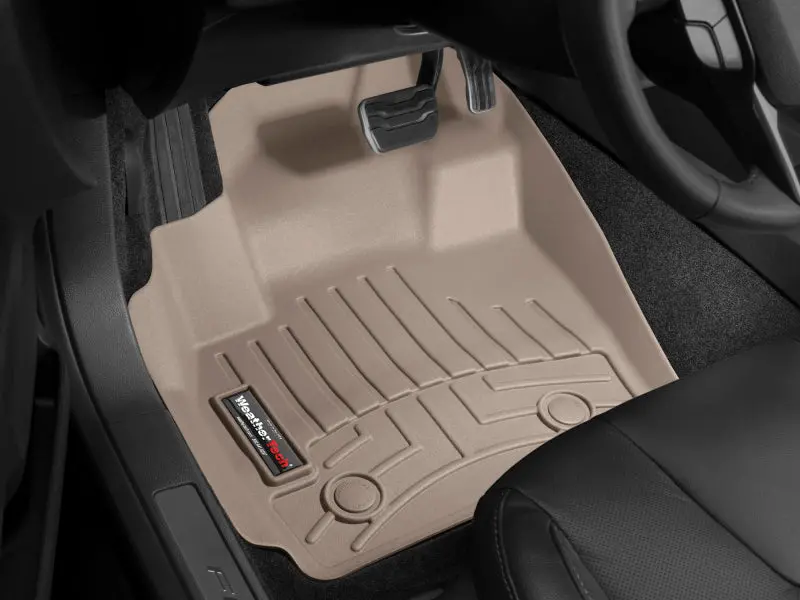 Wt Floorliner Custom-Fit Front Floor Mat – Tan 1