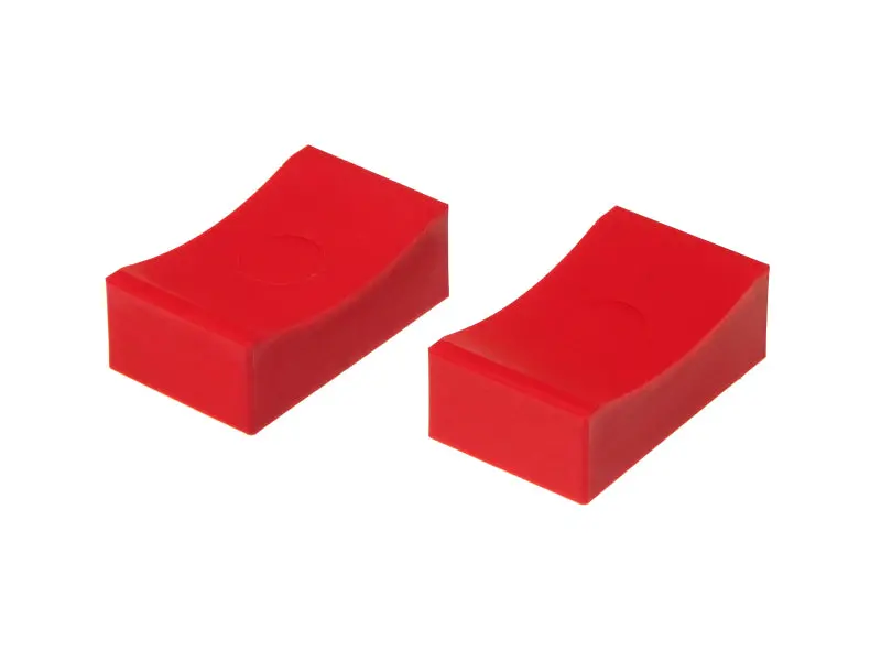 Prothane Universal Jack And Stand Pads – Red, Fits 2.5" × 4.5" Contact Surface 1