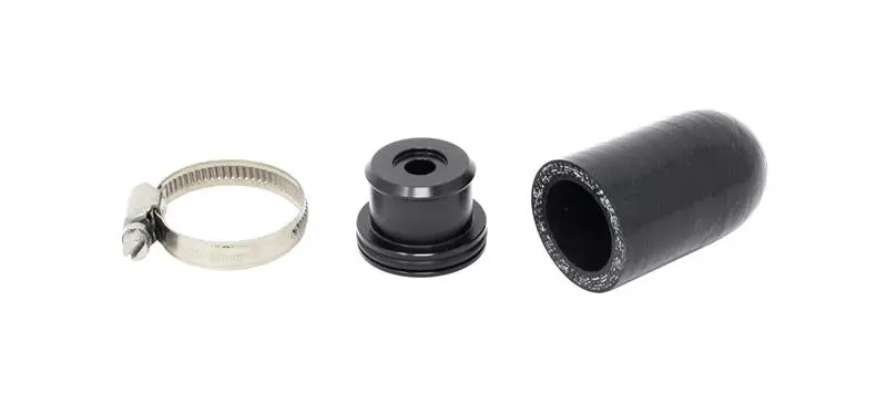 Torque Solution Sound Suppression Chamber — Black, Designed For 2016+ Ford Focus Rs 1