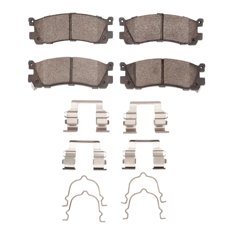 R1 Optimum Oe Rear Brake Pad & Hardware Kit For 1992–1998 Mazda 929 1