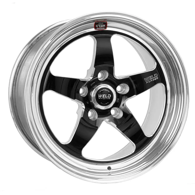 Weld S71 17X8 / 5X120Mm Bp / 6.3In. Bs Black Wheel (Medium Pad) - Non-Beadlock 1
