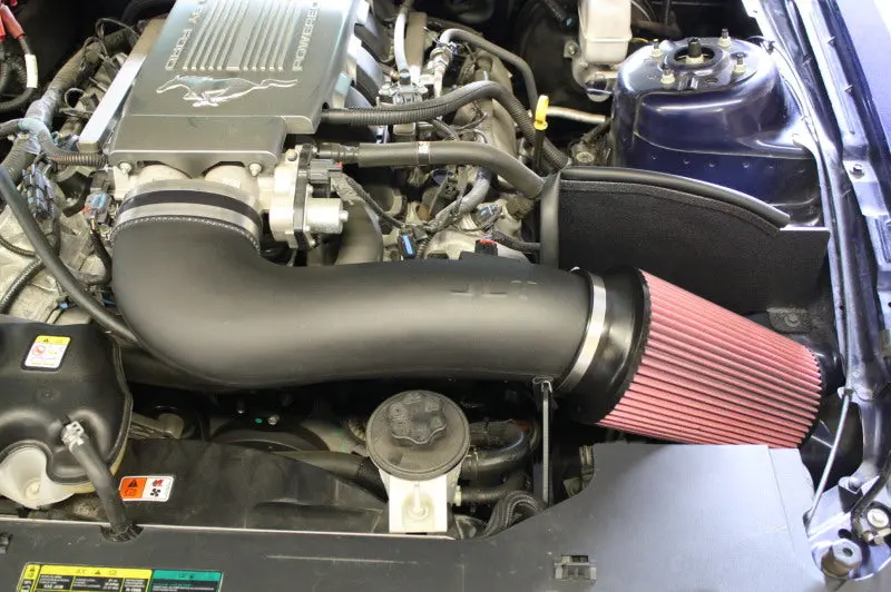 Jlt Performance Cold Air Intake Kit For 2010 Ford Mustang Gt – Black Textured Series 3 With Red Filter (Tune Required) 1