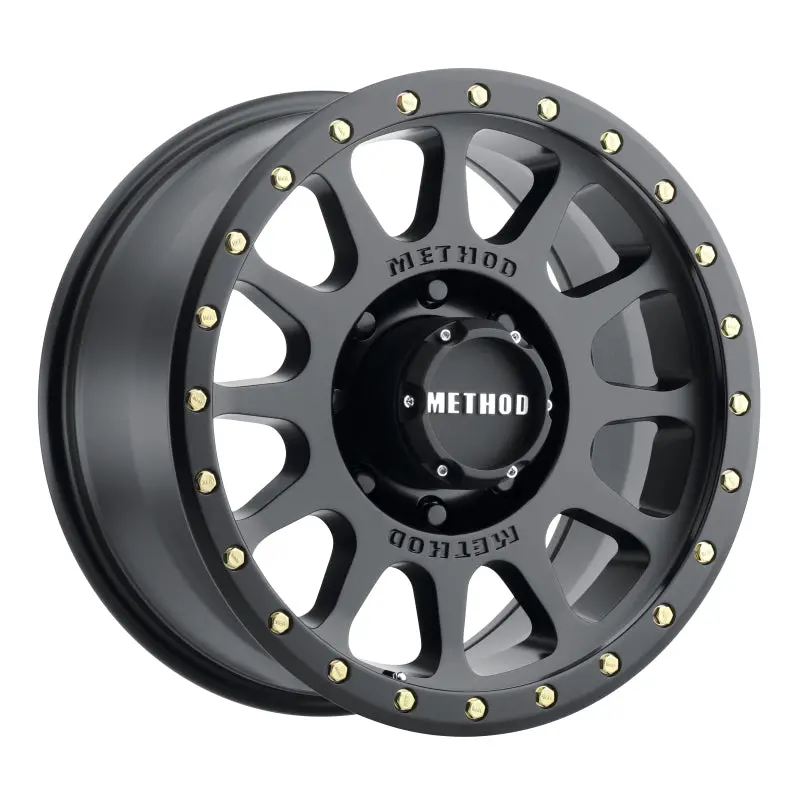 Method Mr305 Nv Matte Black Off-Road Wheel — 20X9", +18Mm Offset, 8X6.5", 130.81Mm Center Bore 1