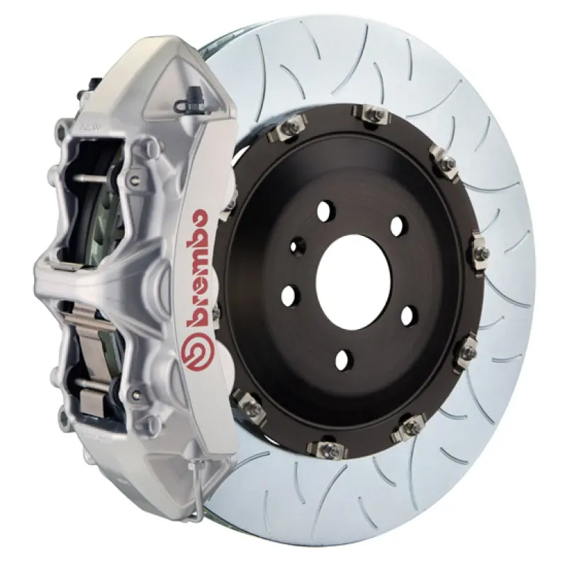 Brembo Gt Big Brake Kit For 2005–2013 Range Rover Sport – Front, 6-Piston Calipers, Slotted 405X34Mm Rotors 1