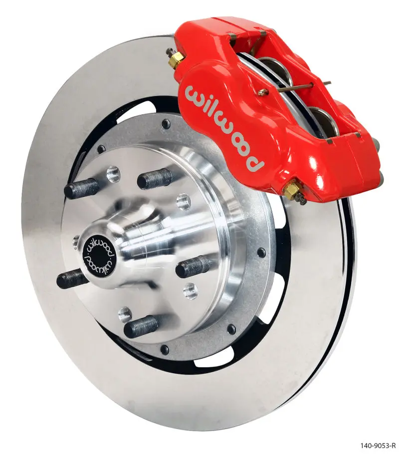 Wilwood Forged Dynalite Front Kit 12.19In Red 79-81 Camaro 1